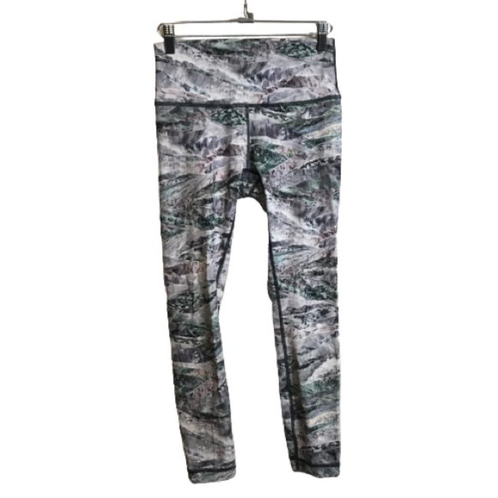 Lululemon Wunder Under Springscape Multi 25” I Size 6 - Picture 6 of 12